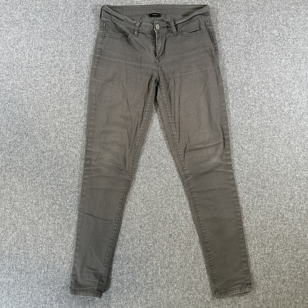 Levi's Legging Women's Gray Stretch Skinny Jeans‎ Size 2 Cotton Blend